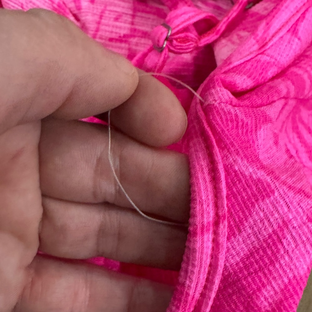 Hurley Jungle Walk Mini Dress – Hot Pink Tropical – NWOT - Picture 9 of 11